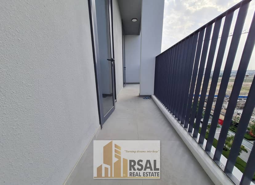 1bedroom with balcony available for yearly rent in Al Jada