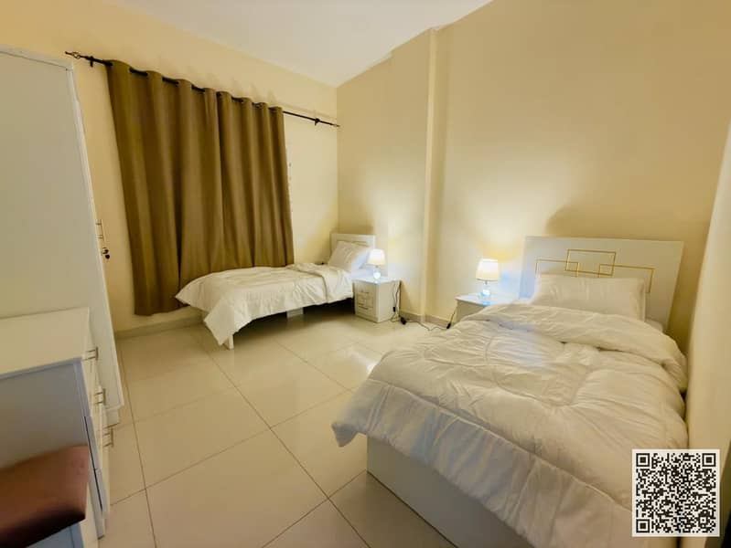 Luxury Apartment 2 Bedrooms & Living Room for Monthly Rent in Al Rawda 1. Fully furnished, at a great price!