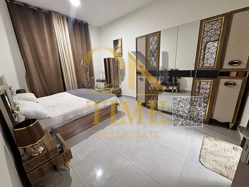 Clean building|New furnishings|Open view|Bathroom|Prime location Excellent view|All-inclusive | Close to all services| Easy access to Dubai and Sharja