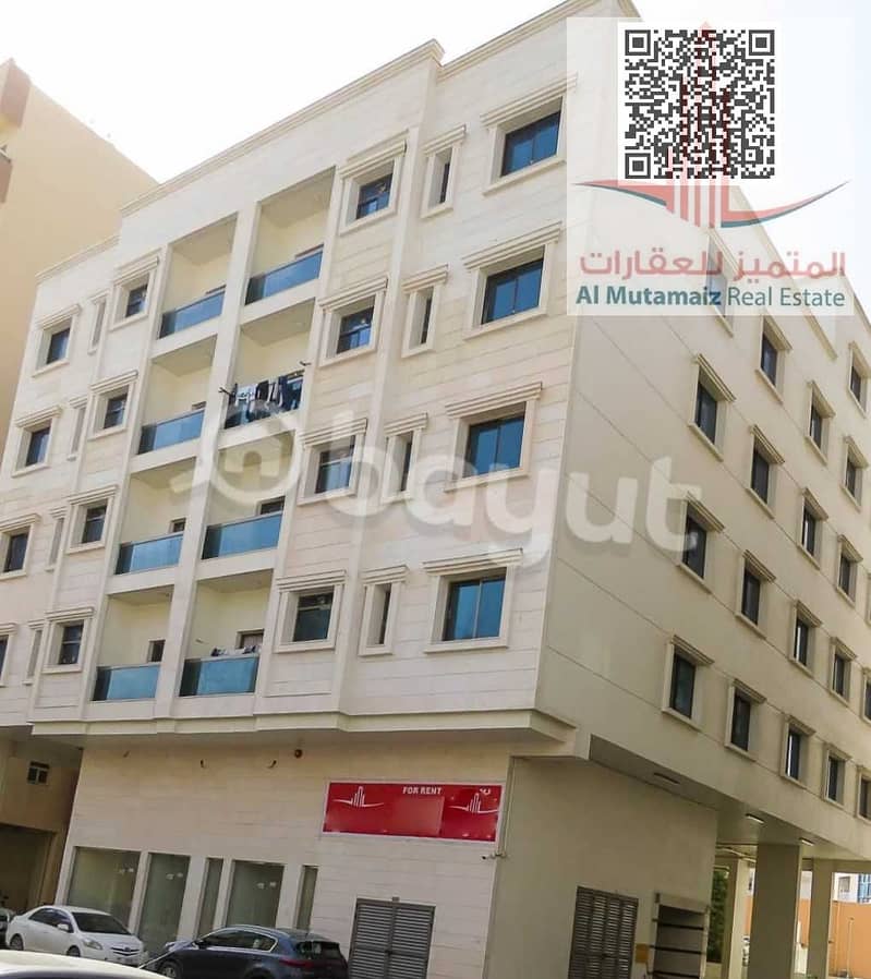 One bedroom, living room, and two bathrooms in Al Rashidiya. Excellent location with an open view.