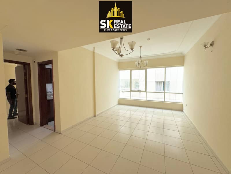 SPACIOUS 1Bhk RENT 42k WITH 2BATHROOM & GYM & SWIMMING POOL