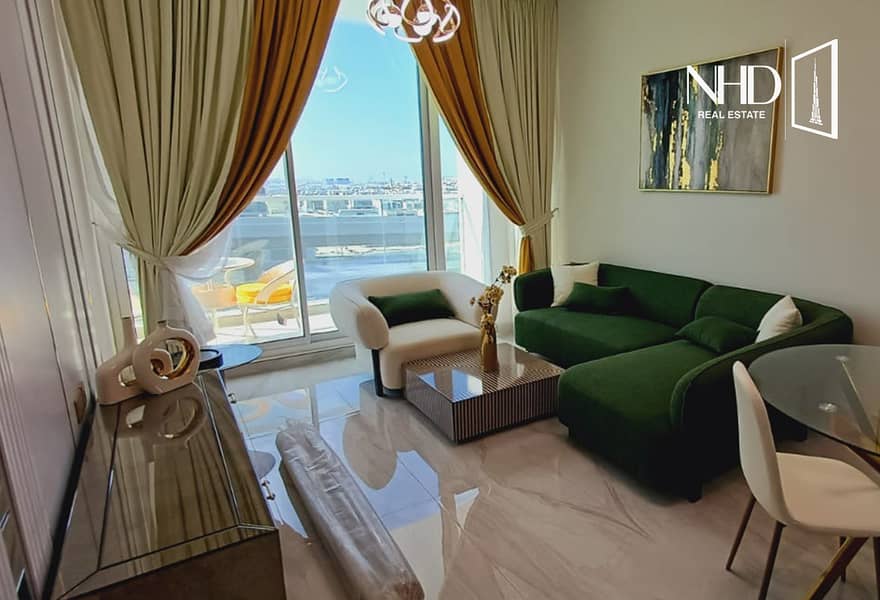 Fully Furnished I 2BHK Apartment with Balcony, Parking I Contemporary Interiors