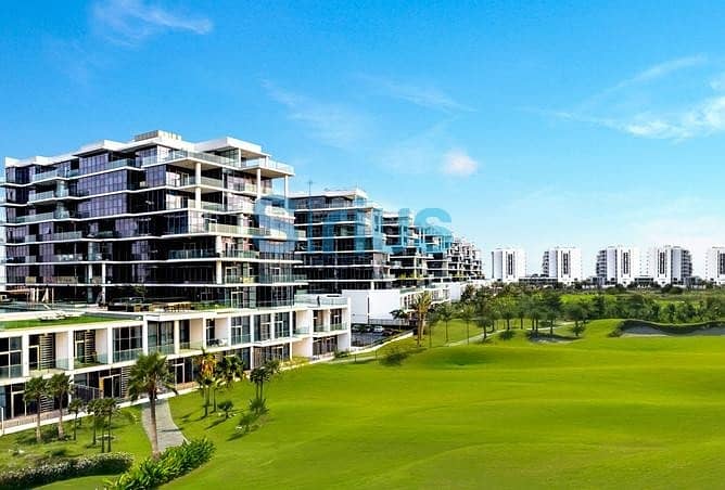 Spacious bright light apartment with golf course views