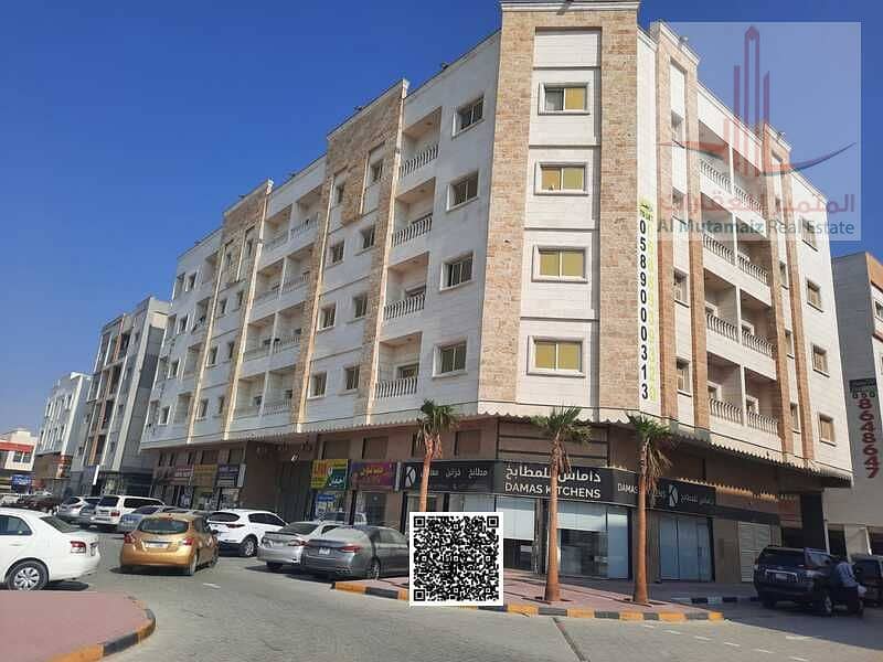 A great opportunity for discerning tenants: a one-bedroom apartment for annual rent in Al Jurf Industrial Area 3. Excellent location, third occupancy.