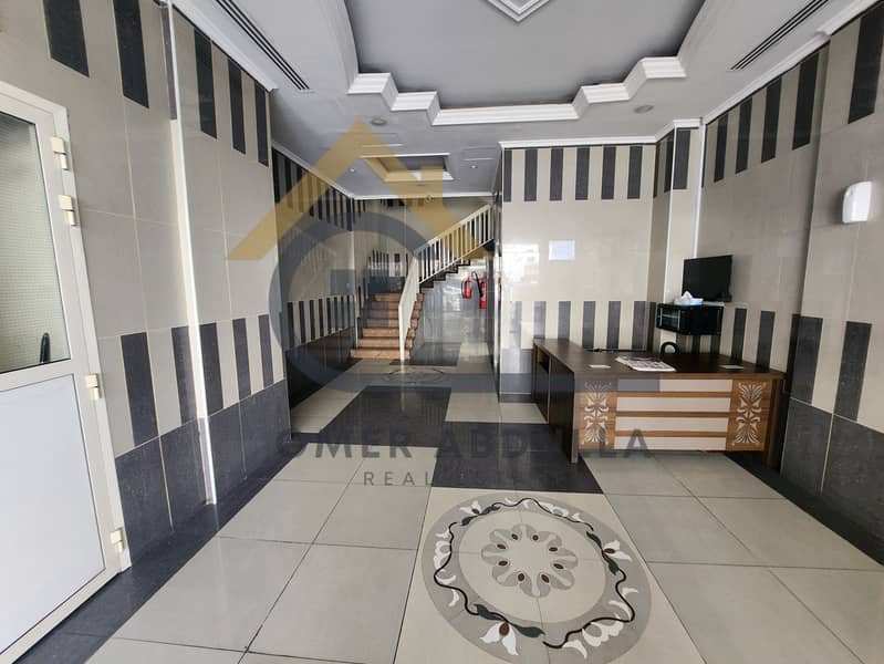 Like new 1bhk spacious apartment with balcony for family in muwailih