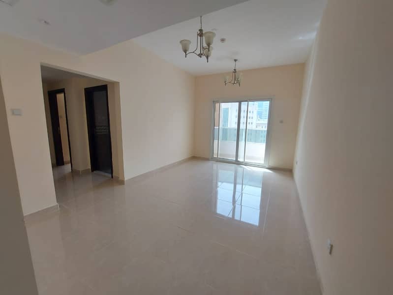 Parking Free New Building Specious 2 Bedroom with Balcony Just In 44k Close to Dubai Border Al Nahda Shy Call Burhan