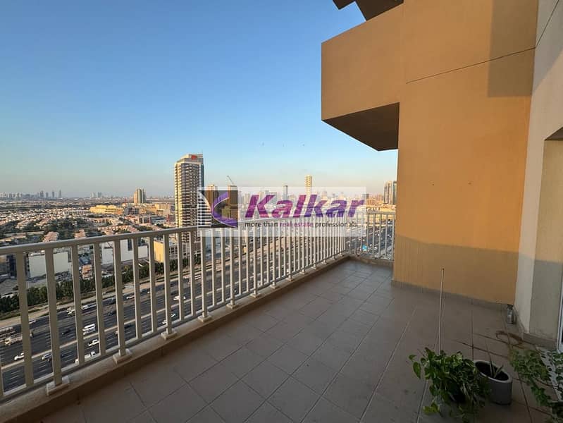 2BR+Maid | High Floor | Vacant | Balcony