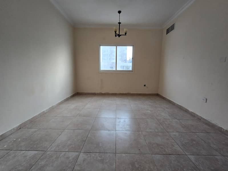 Two bedrooms and a living room for annual rent in Al Hamidiya, Ajman 34,000 AED in 6 installments Close to the court, near Khalifa Hospital and Ajman