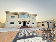 فيلا جميلة مكونة من 7 غرف نوم متاحة للإيجار في منطقة الجرف 2 بعجمان