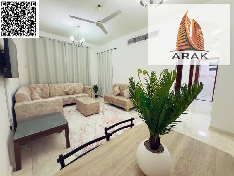 Furnished 1 Bedroom Hall for Monthly Rent in Al Rawda 3 Near Everyday Mall All Bills Included