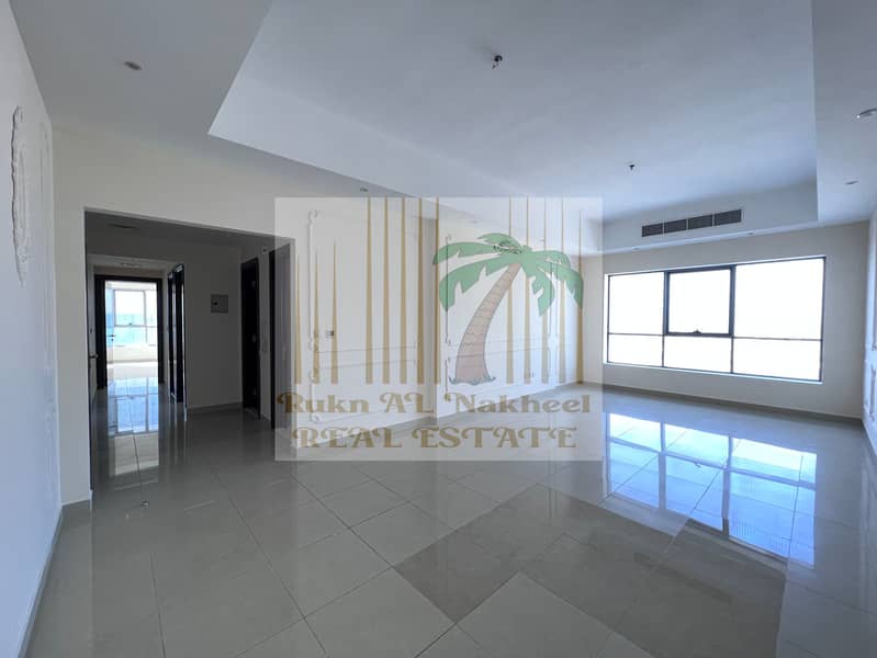 CHEAPEST | gym free 2bhk 2bath open view near Cornish huge size hot location specious high floor for more details contact us