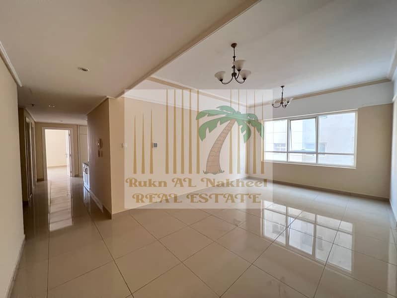 CHEAPEST | 3bhk 3bath with maidroom open view near Cornish huge size hot location specious high floor for more details contact us