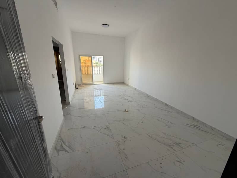 First occupancy - One bedroom - Living room - Excellent size - Prime location - Al Muwaihat