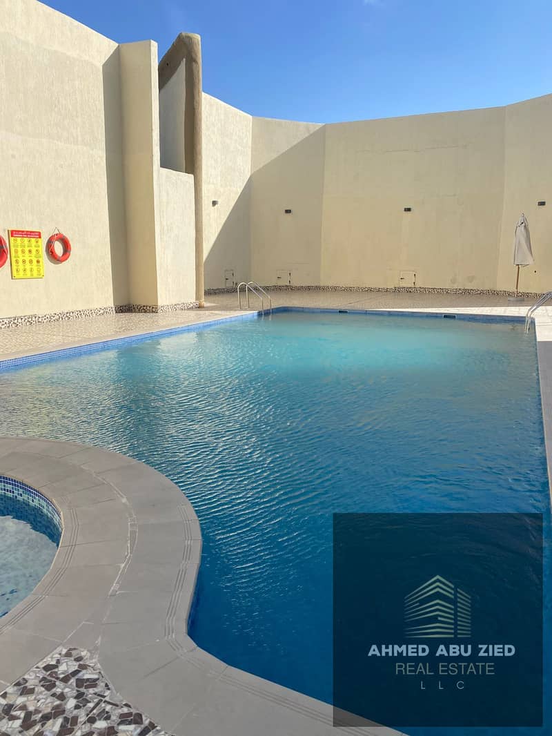 2BHK Apartment for Annual Rent in Emirates City, Ajman | Master Bedroom | 2 Bathrooms | Built-in Wardrobes | Free Gym and Pool | AED 38,000 | 4 Paymen