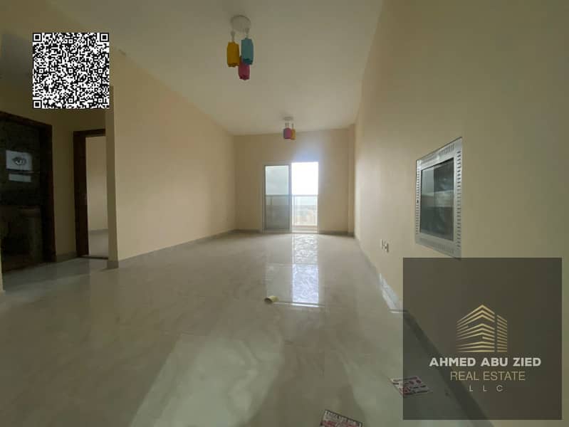 Luxuty 1bhk - brand new building - first tenant - private parking - open view balcony - for annual rent in Al Jurf 3 area - Ajman near to all services