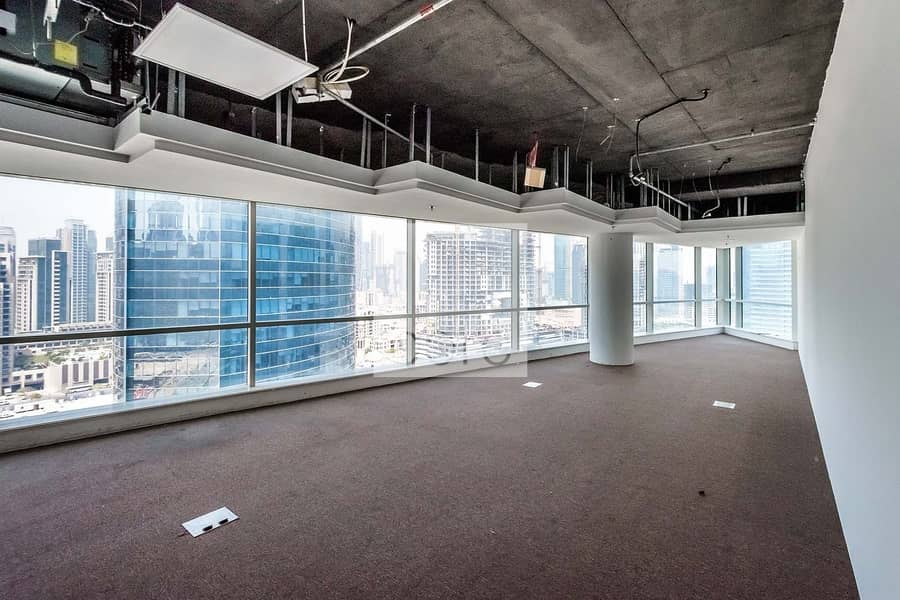 9 Vacant Fully Fitted Office | On High Floor