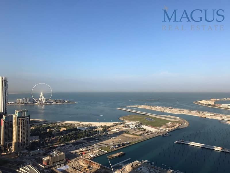 Stunning  Full Sea View in Dubai Marina