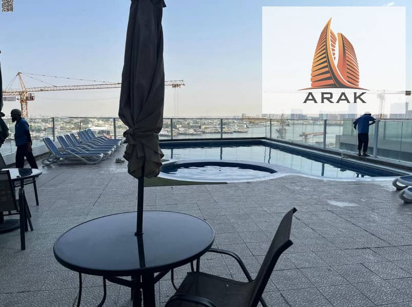One Bedroom Apartment for Annual Rent in Al Waha Tower – Al Rashidiya 1, Ajman Creek