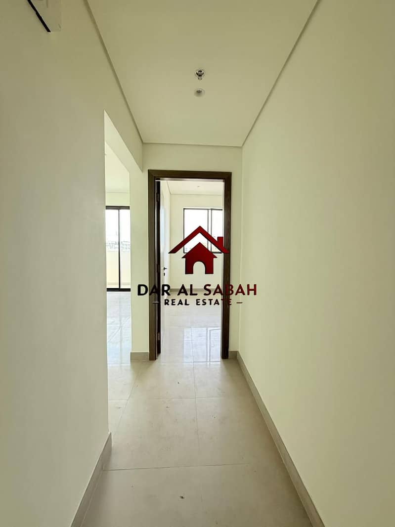 12 Cheques payment Spacious Balcony Brand New Ready to move