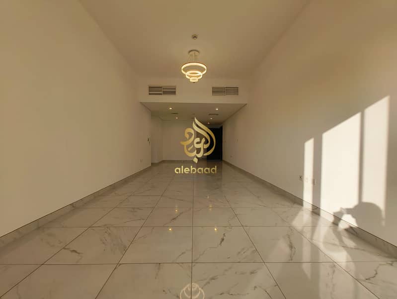 2 Bedroom Apartment | White Rose Building JVC | Balcony & City View