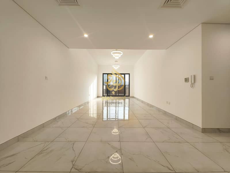 2 Bedroom Apartment | White Rose Building JVC | Balcony & City View