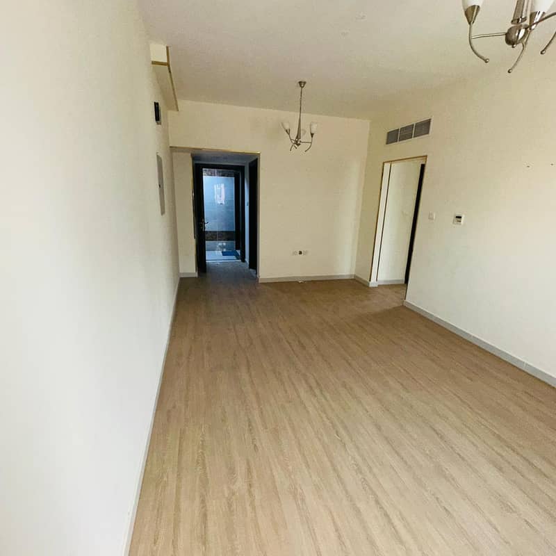 A brand new apartment for annual rent in Al Jurf 3, Ajman. This two-bedroom apartment boasts a prime location next to the Chinese Market