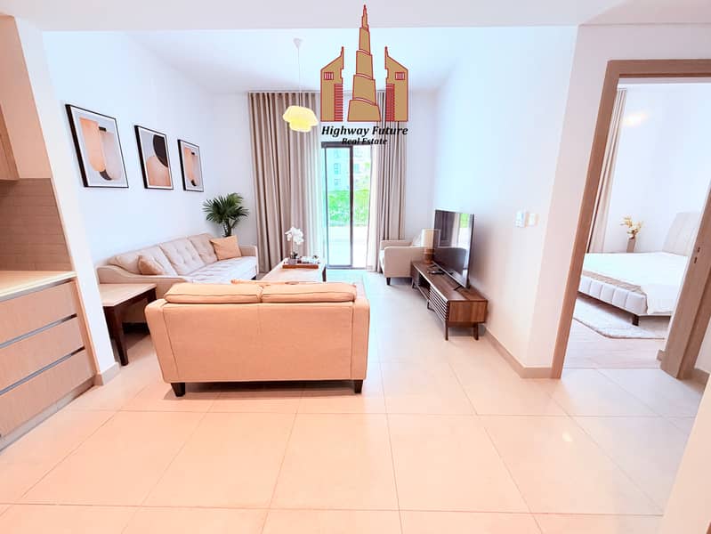 Fully Furnished | Huge Terrace | Luxury 1-BR |