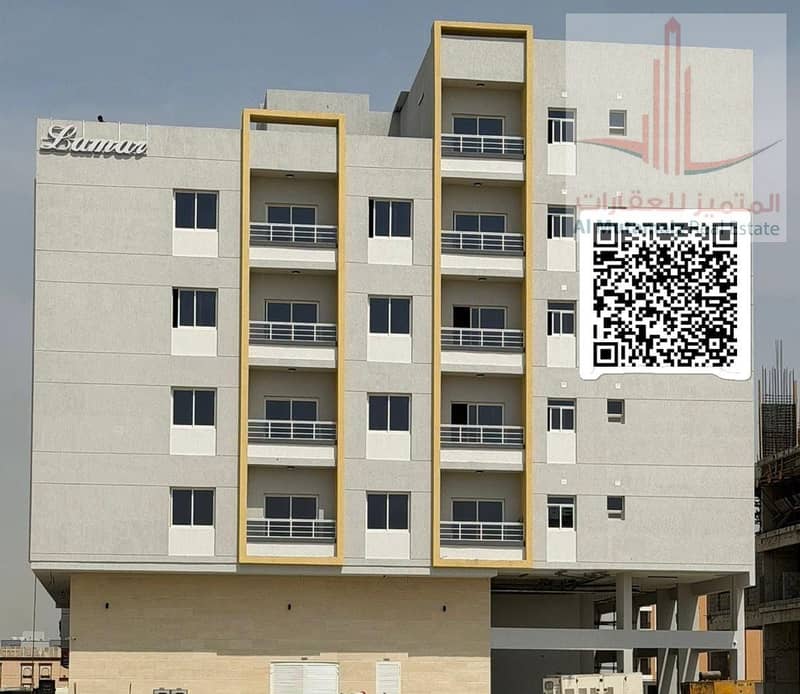 Two-bedroom apartment with a living room in Al-Jarf 3, first occupancy, high-quality finishing.