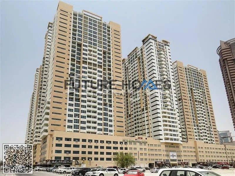 Spacious Studio Available For Rent with Parking in Ajman One tower