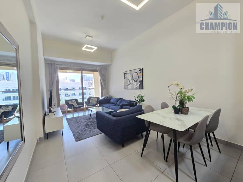 2BR Apartment | The Wings B Arjan | Furnished | City & Boulevard View