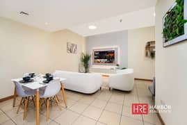 شقة في برج سلافة،دبي مارينا 1 غرفة 1490000 درهم - 14679224