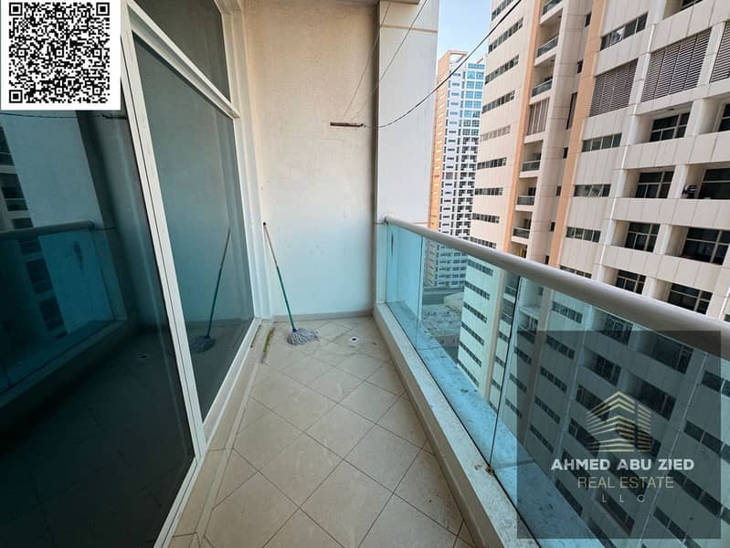 The most beautiful 1-bedroom apartment with a living room for annual rent in Ajman One Towers, Al Rashidiya 3, Ajman Very large master bedroom 2 bath