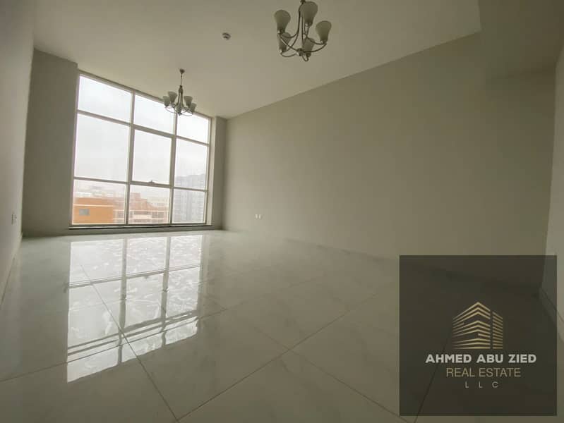 Beautiful and spacious two-bedroom apartment for rent in Al Jurf 3 - 2 bathrooms - free parking - balcony - large panoramic view - close to the Dubai