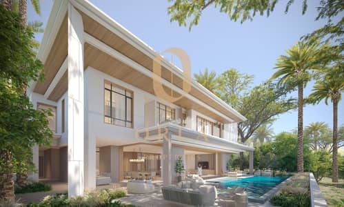 6 Camere Villa in vendita a Mohammed Bin Rashid City (MBR City), Dubai - Eden Hills - Edra Villa - Pool View 2. png
