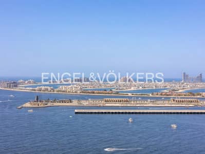 5 Bedroom Apartment for Rent in Jumeirah Beach Residence (JBR), Dubai - Upgraded I Sea View I High Floor I Unfurnished
