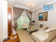 غرفة نوم واحدة مفروشة | مارينا بيناكل | شرفة | إطلالة جزئية على المدينة والبحر