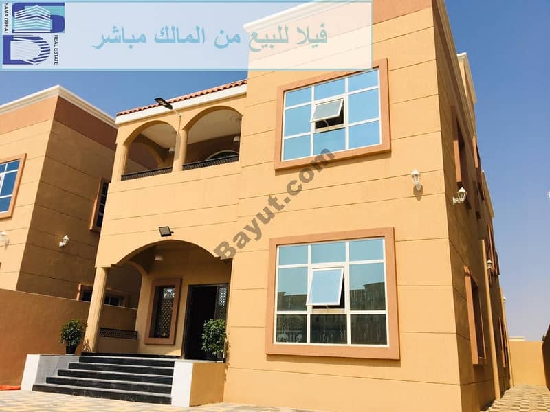 Brand New villa for sale in ajman - UAE , two floors