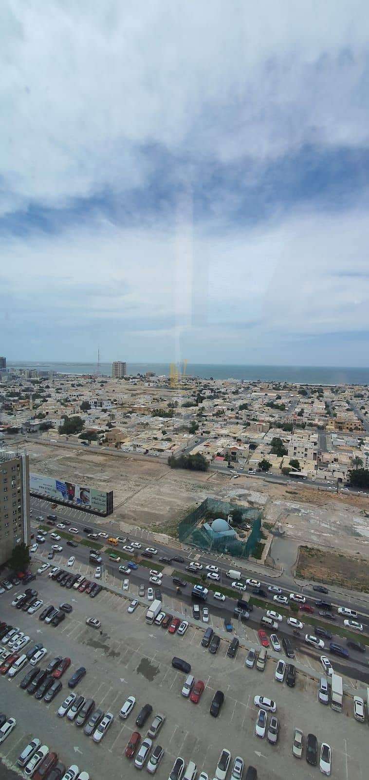 3-Bedroom Apartment for Rent with Free AC – Stunning Partial Sea & Lagoon View in Al Majaz 3