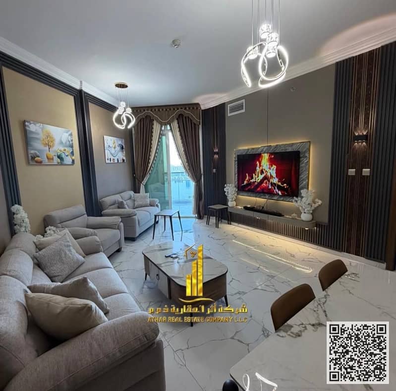 First occupancy, stunning open sea view, fully furnished one-bedroom apartment with brand new, high-end furniture in a prime location. Includes all am