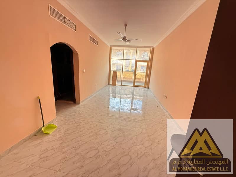 Three-Bedroom Apartment for Annual Rent in Al Rawdha 3, Ajman – All Master Rooms, 3 Balconies, Maid Room, Near Sheikh Ammar & Mohamed Bin Zayed