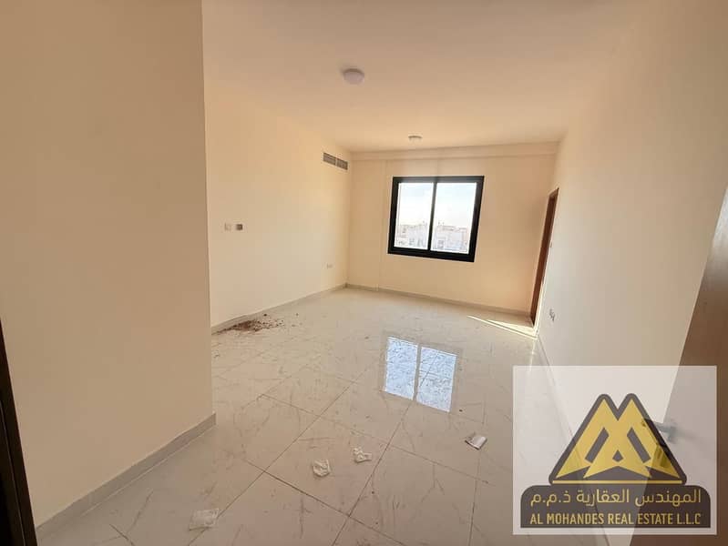 One-Bedroom Apartment for Annual Rent in Al Alia, Ajman – First Occupant, Master Room, 2 Bathrooms, Prime Location near Dubai & Sharjah Exit
