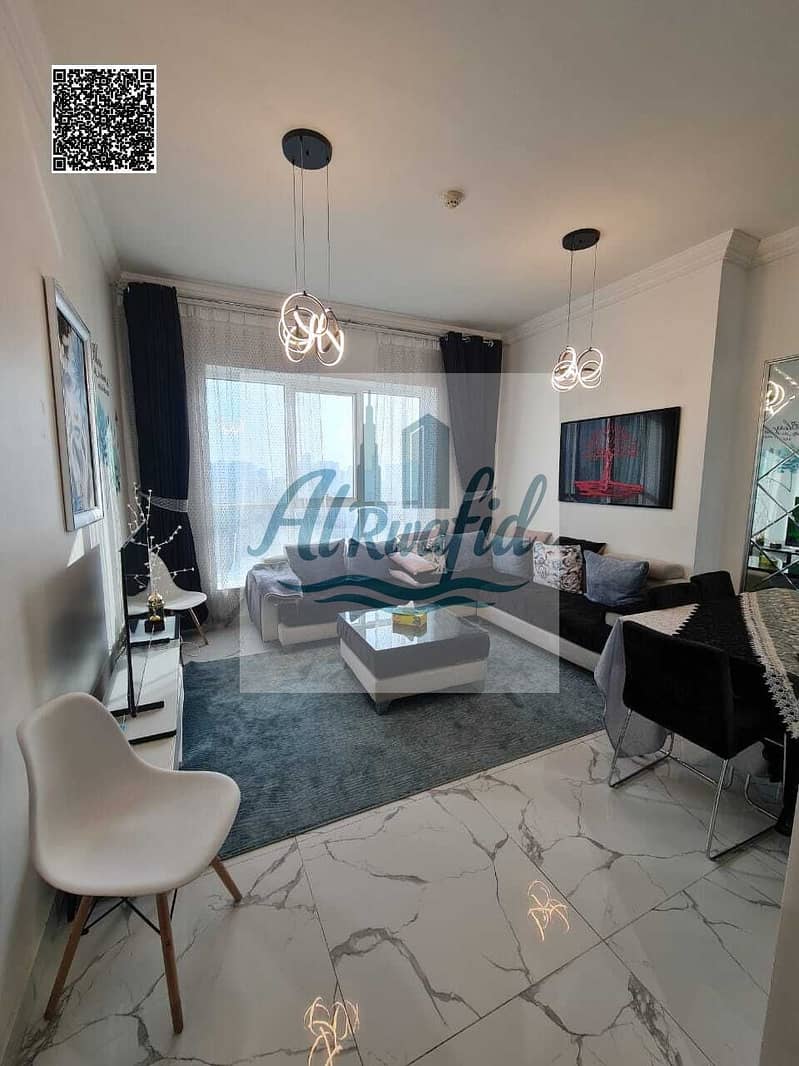 Su per Deluxe 1 Bedroom Apartment for Monthly Rent | Oasis Tower 1 – Ajman