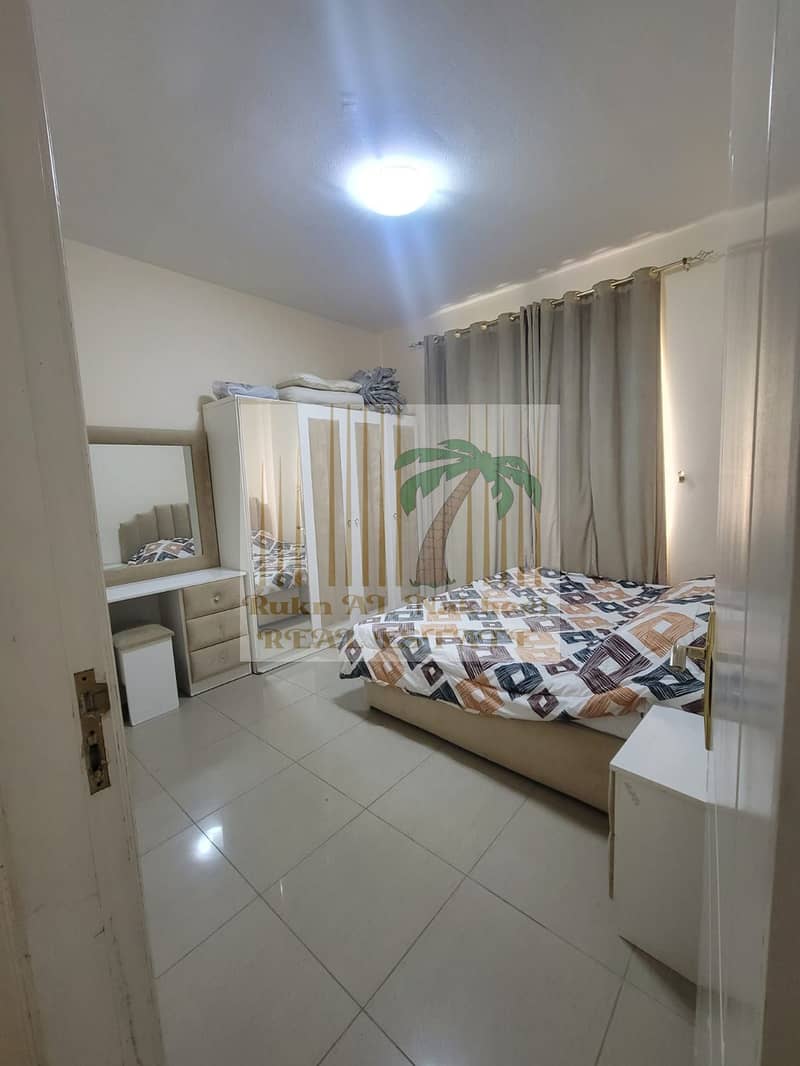Monthly cheapest 1bhk 2bath fully furnished ready to move hot location near main road easy access to Dubai for more details & information contact us