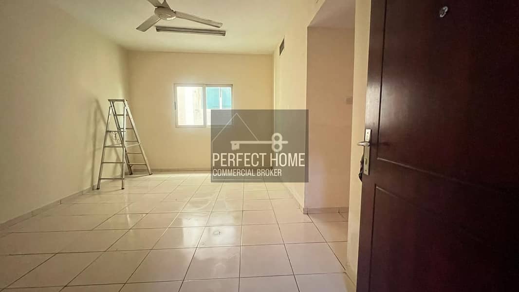 Spacious 1BHK with Balcony for Rent in Al Nabba – AED 26k Yearly