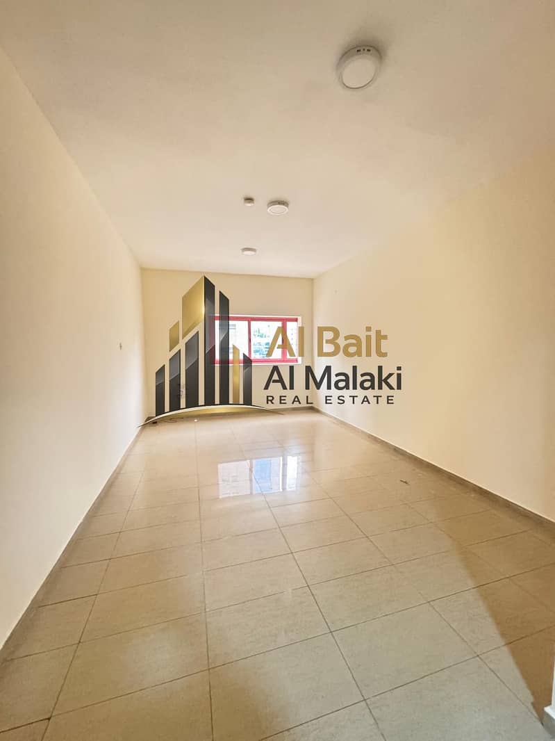 Two bedrooms and a living room in AlQasmia with the latest views and a new tower. Apartment for rent in Sharjah, ready to move in immediately, in a