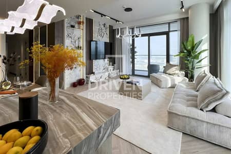 3 Slaapkamers Appartement te Huur in Dubai Harbour, Dubai - Appartement in Dubai Harbour，Emaar Beachfront，Marina Vista，Marina Vista Tower 2, 3 slaapkamers, 450000 AED - 14690441