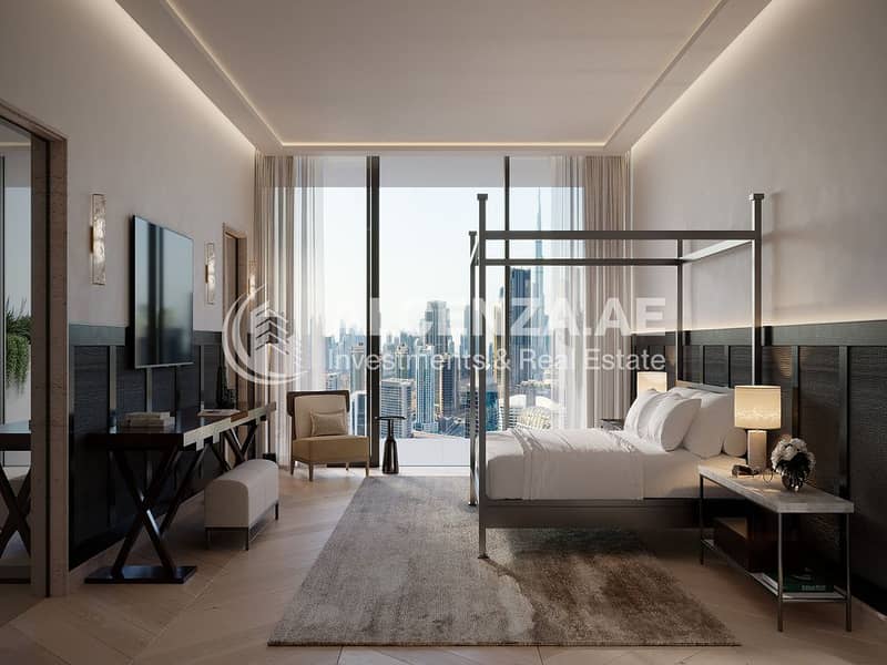 3 VELA by OMNIYAT Managed by Dorchester Collection Master Bedroom 2. jpg