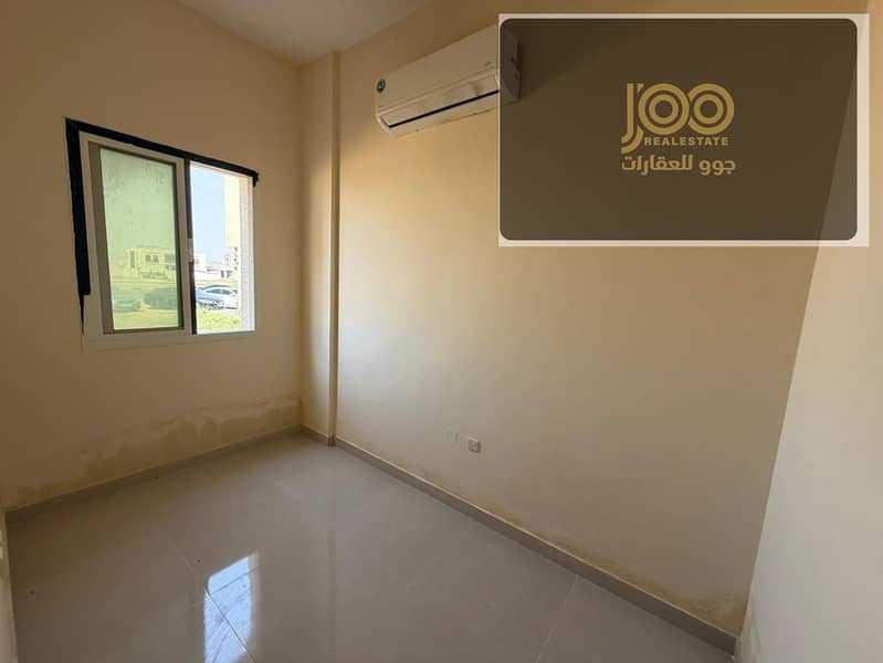 Spacious studio in Al-Aliya, separate kitchen, near Mohammed Bin Zayed Street & services, AED 20,000, 4 payments, AED 2,000 deposit (half cheque, half