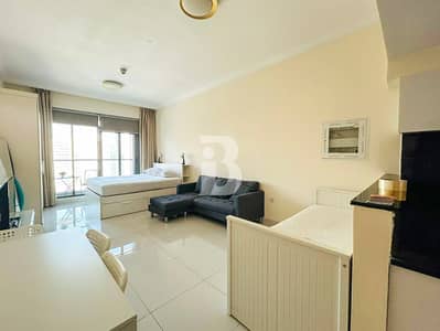 Studio for Rent in Business Bay, Dubai - IDEAL STUDIO | FURNISHED | HIGH FLOOR | BURJ VIEW