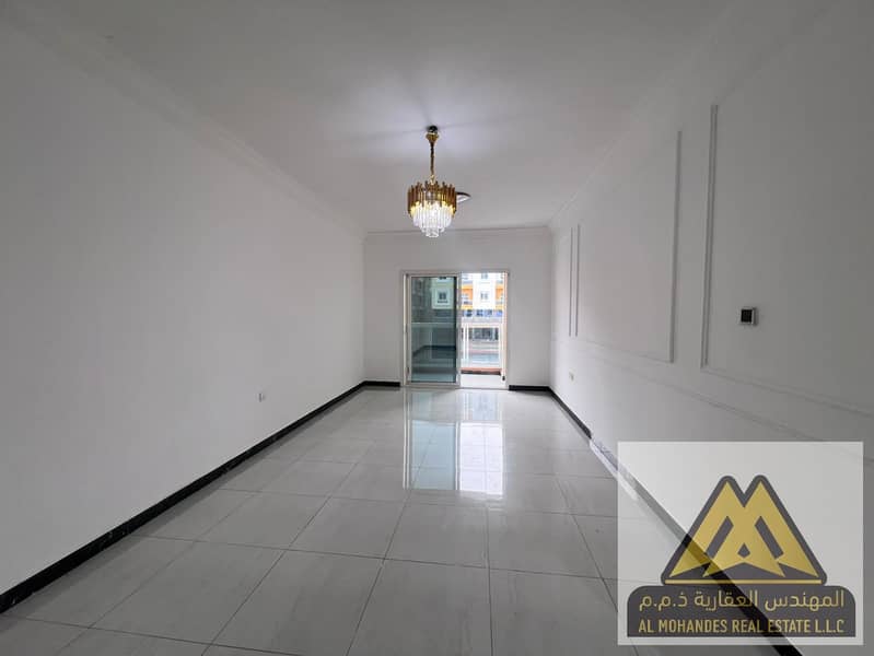 Luxurious 2-bedroom apartment with a living room and 2 balconies in Al Muwaihat 3, priced at 43,000 – a unique family opportunity in a very prestigiou